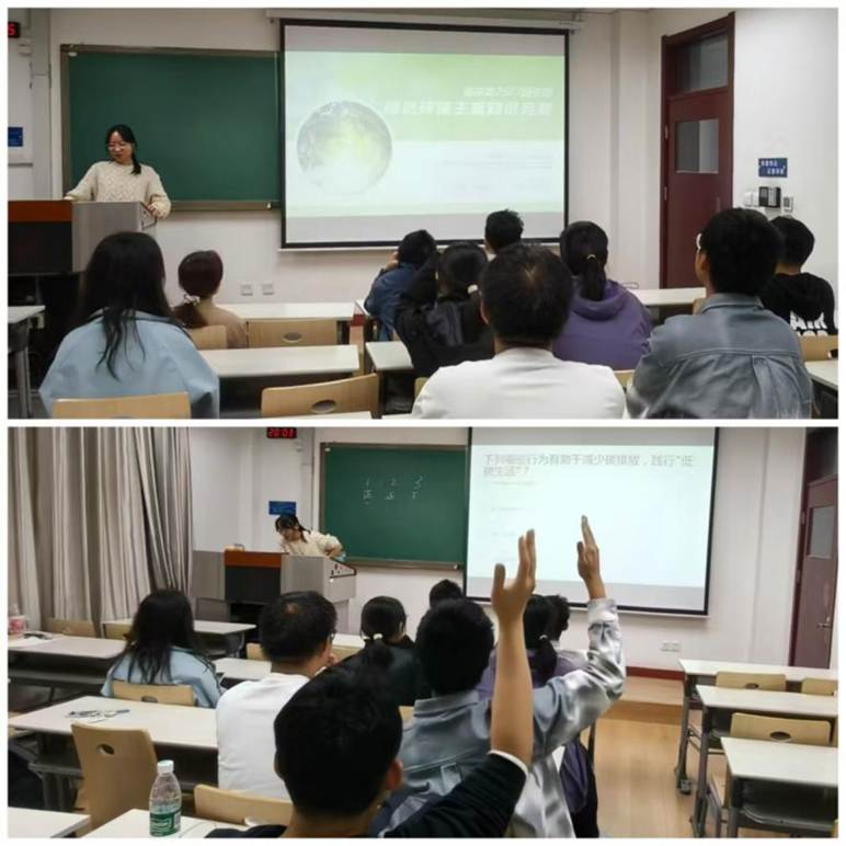 同学们积极参与知识竞赛